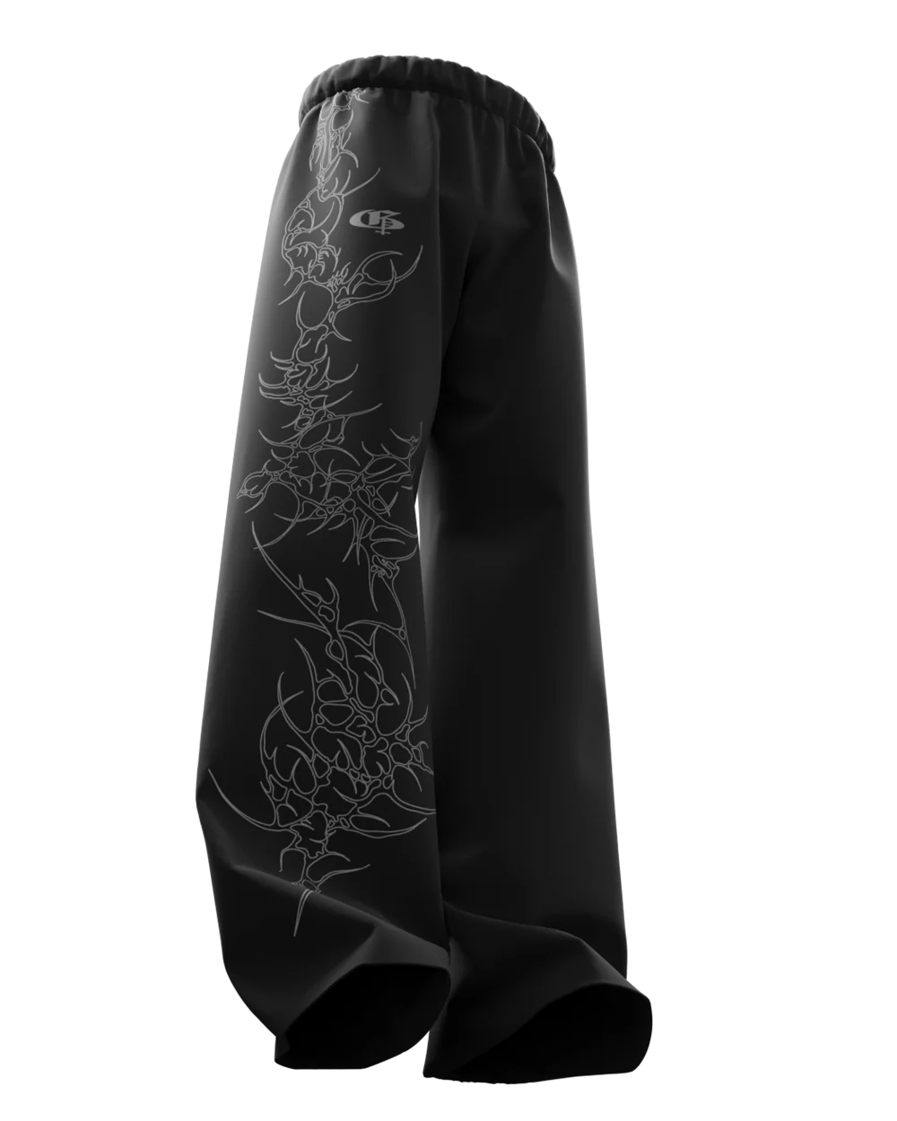 CYDEN UNISEX STRAIGHT FIR BAGGY PANTS